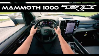 1000 Horsepower RAM TRX POV Test Drive // MAMMOTH 1000 Upgrade by Hennessey