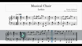 "Musical Chair" Dance @ARTEK - Piano transcription. Letkiss by Rauno Lehtinen.