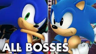 Sonic Generations (3DS) - All Bosses and No Damage