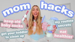 My Top 10 Mom Hacks 👶🏼✨ *MUST KNOW* Tips & Tricks