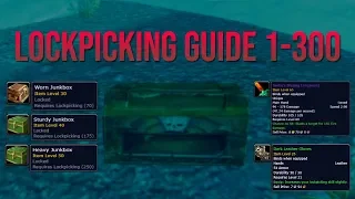 Lockpicking Guide 1-300 (WoW Classic)