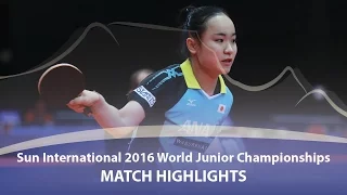 WJTTC 2016 Highlights: Mima Ito vs Soo Wai Yam Minnie (Team-1/2)