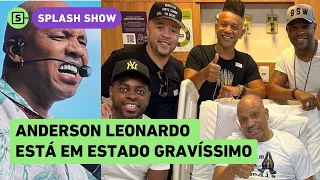 Anderson Leonardo, vocalista do Molejo, teve piora de estado médico devido a câncer