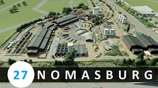 The rail yard turntable - Cities Skylines: Nomasburg [27]