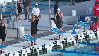 Thi Tran 100 FLY final at the Fort Lauderdale International Swim Hall of Fame 05/24