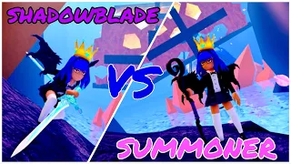 SHADOWBLADE VS SUMMONER! | Roblox | [World Zero]