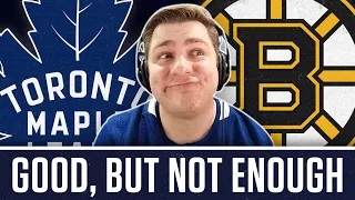 Steve Dangle Reacts To The Maple Leafs Losing Against The Boston Bruins