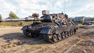 Leopard 1 - Sniper in Live Oaks Map - World of Tanks