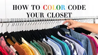 How To Color Code Your Closet