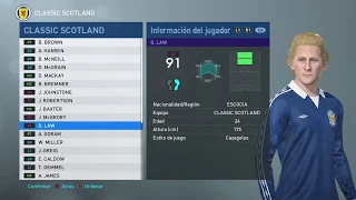 Classic Scotland pes 2019