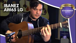 Ibanez AW65 LG - Acoustic guitar (SOUND DEMO)