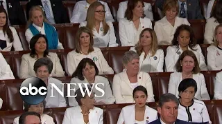 Trump addresses paid family leave, abortion at State of the Union