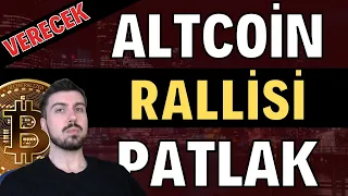 Altcoin Rallisi Patlak Verebilir Son Çırpınışlar (Bitcoin Altcoin Borsa Teknik Temel Analizi)