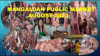 Mangaldan Public Market Walking Tour August 2023