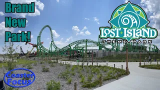 Visiting the BRAND NEW Lost Island Theme Park! Lost Island, Waterloo, Iowa Vlog