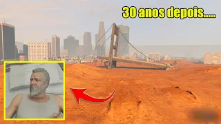 GTA V - FIM DO MUNDO/ MICHAEL DORMIU E ACORDOU 30 ANOS DEPOIS