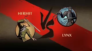 Shadow Fight 2 HERMIT VS LYNX