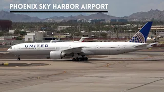 4K Plane Spotting Phoenix Sky Harbor International Airport PHX