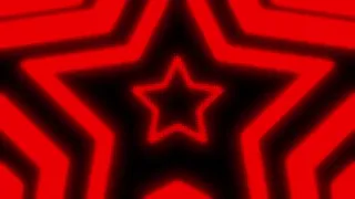 Black and Red Y2k Neon LED Lights Star Background || 1 Hour Looped HD