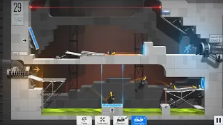 Bridge Constructor Portal   Best Solution   Level 29