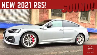 NEW 2021! Audi RS5 Sportback! (450hp) Carbon Kit & NARDO GREY. SOUND & DESIGN