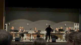 percussion ensemble concert! “The Final Boss” by Andrew Smit