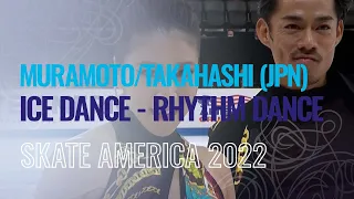 MURAMOTO / TAKAHASHI (JPN) | Ice Dance Rhythm Dance | Norwood 2022 | #GPFigure