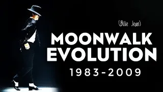 Moonwalk evolution Michael Jackson (1983-2009) HD👑