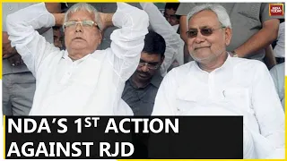 After Nitish Kumar Switches Sides, First Action Taken Against RJD In Bihar Assembly | India Today