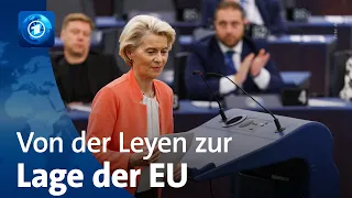 Von der Leyen im Europaparlament: EU will Chinas E-Auto-Subventionen untersuchen