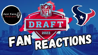 TEXANS DRAFT REACTION 2023!