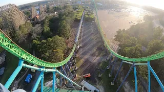 Zumanjarro Drop of Doom: Six Flags Great Adventure POV (4K 60Fps)