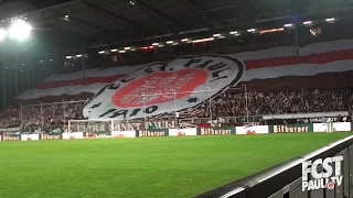 Die Choreo vor dem Pokalspiel gegen den BVB I fcstpauli.tv