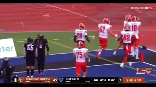 Bowling Green Fake Knee TD to run up the score