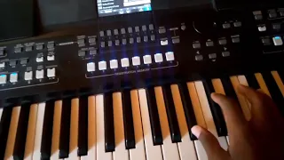 A tutorial on how to set worship in piano PSR s670, PSR sx600, PSR sx700