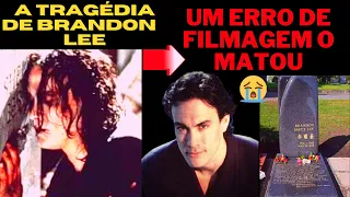 Um terrível erro  matou Brandon Lee no set de filmagem