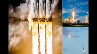 SpaceX Falcon Heavy Demo Lift Off Video (slow motion w/ high quality audio)