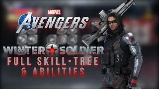 WINTER SOLDIER Full Skill-Tree & All Abilities | Marvel's Avengers 2.7 DLC