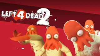 Zoidberg Zombie Apocalypse! | Left 4 Dead 2 (Funny Moments and Mods)