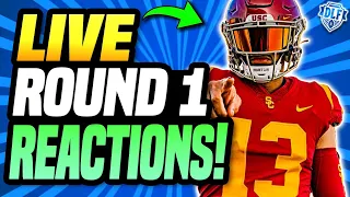 LIVE NFL Draft Round One Reactions! | Dynasty Fantasy Football 2024