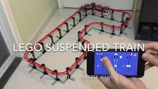 Lego Suspended Train