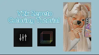 Y2K Zepeto Coloring Tutorial 💕 | Msdz