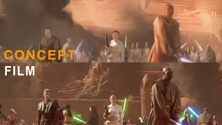 Attack of the Clones | Concept Art vs Film