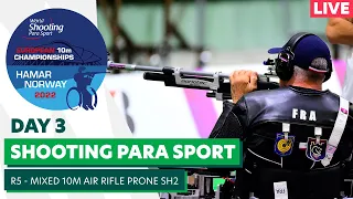 Hamar 2022 | Day 3 | R5 - mixed 10m air rifle prone SH2 | WSPS 10m European Championships
