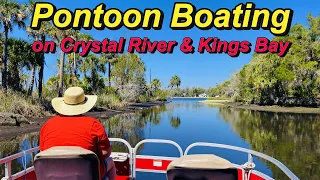 Pontoon Boat Ride on the Crystal River