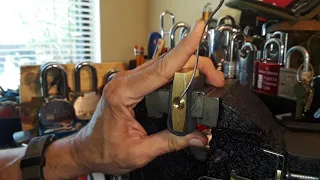 (380) Picking On ACE Brass Padlock #54543 Not So Easy