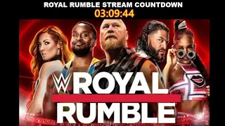 ROYAL RUMBLE 2022 COUNTDOWN - LIVE WATCH PARTY! - Join Discord For More Info - !discord