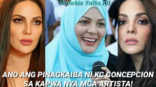 ALAMIN ANG PINAGKAIBA NI KC CONCEPCION SA MGA KASAMAHAN NYA SA SHOWBIZ INDUSTRY!