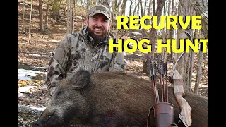 Wild Hog Hunting with a Recurve!