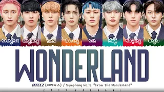 ATEEZ - 'WONDERLAND' (Symphony No.9 "From The Wonderland") Lyrics [Color Coded_Han_Rom_Eng]